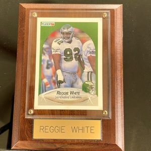 Reggie White ‘90 Fleer Card